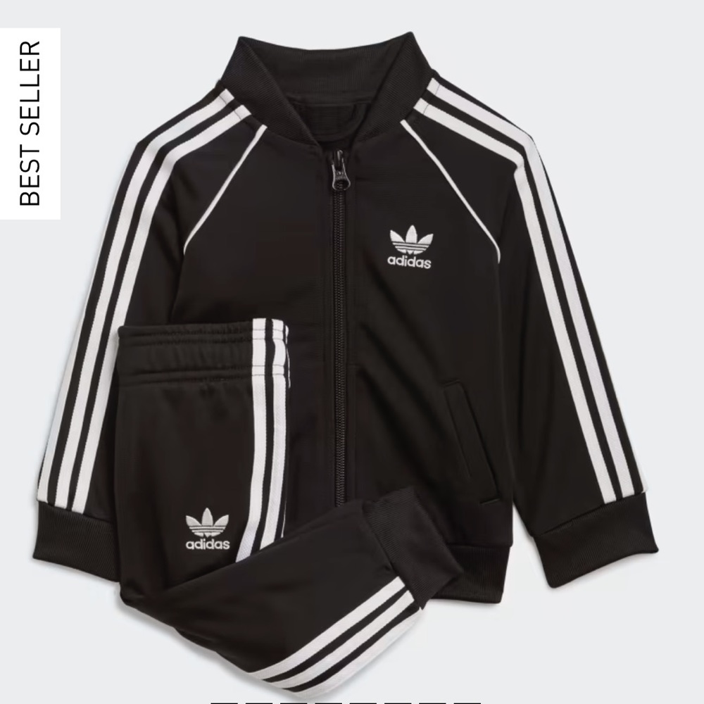 ADIDAS BABY/ADICOLOR SST TRACK SUIT BLACK